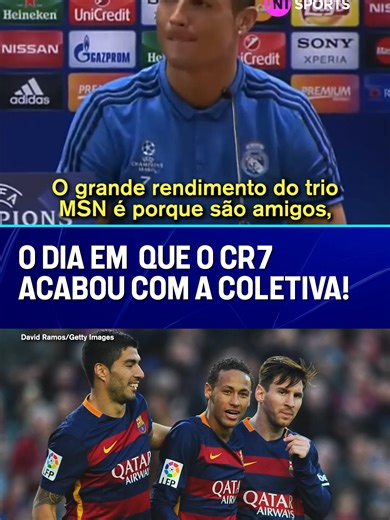 A Coletiva Legendária de CR7 e Zidane na Champions 15/16