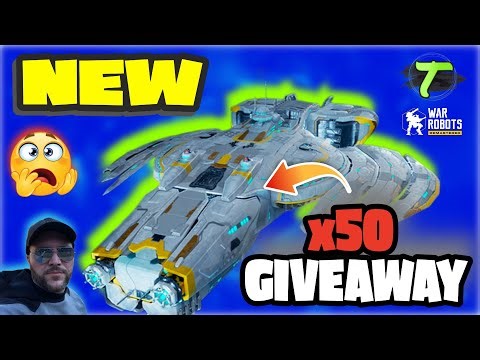 50x New Stealther Mothership Giveaway WR war robots date 11.5 [WR]