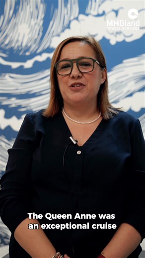 Introducing Tanya - our new Queen Anne expert! 🫡 Tanya recently sailed on a 2-day cruise onboard Cunard’s new Queen Anne, uncovering all the essential tips from the best places to stay and dine to the top experiences onboard to help you make the most of your time at sea! 🌊 Like what you see? Reach out to Tanya to start planning your next Cunard cruise and don’t forget if you book in the month of May you could receive up to US$600 on board credit per stateroom plus an extra US$185 per stateroom