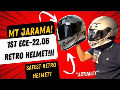 MT Jarama: Safest Retro Helmet?