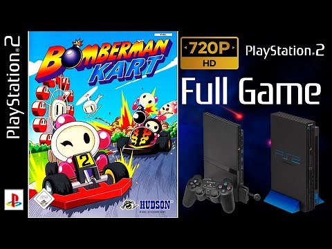 Bomberman Kart - Full Game Walkthrough / Longplay (PS2)