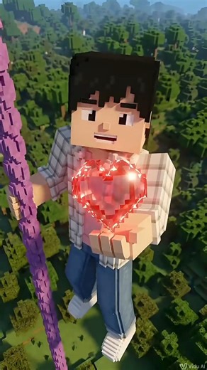 NEVER Go to the Tower Top! JINU Rescues Rapunzel💀 #minecraft #rumi #kpop #minecraftstyle #jinu