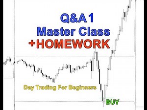 Day Trading For Beginners | Q and A Master Class 1