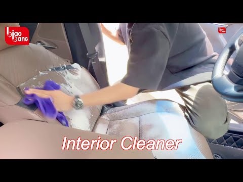 multi purpose car foam cleaner safe for plastic leather fabric