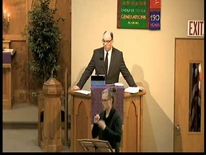 Ephesians 6:10-20, vs 14 The Armor of God - Breastplate of Righteousness!(ASL Sign Language)