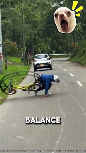 Man Invents Bike Safety Device But Crashes