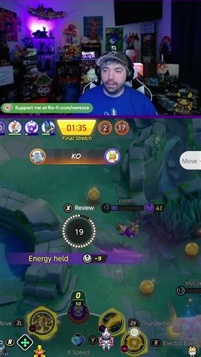 Doomed by an eject button | #pokemonunite #shorts