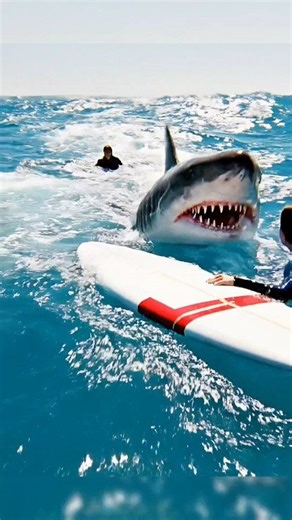 Shark attacks surfer, but orca to the rescue. #fblifestyle | Bebicris vlog
