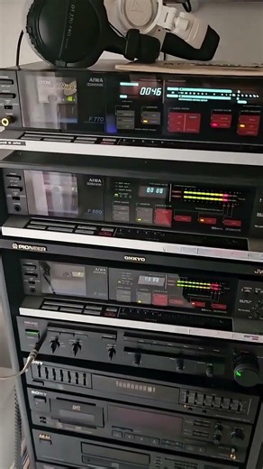 🎛️ The Ultimate Analog Stack: Aiwa AD-F770 in Action