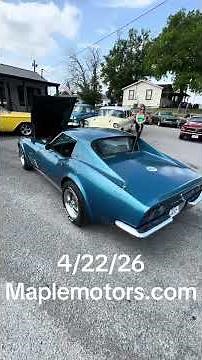 1970 Chevrolet Corvette Big Block 4 Speed $22,900 Maplemotors.com #corvette #1970 #70s #bigblock