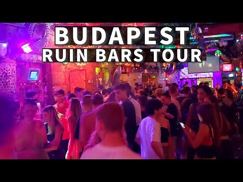 Budapest Nightlife: Inside The Notorious Ruin Bars Szimpla Kert and Instant-Fogas