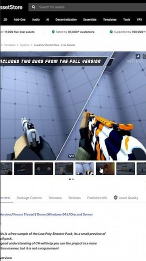 Infima Games Low Poly Shooter pack -Unity Asset Store