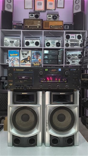 Cassette Player Deck Amplifier Music System
