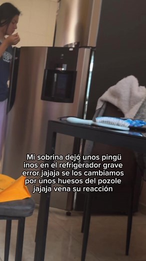 Tío Huesitos: grave error con pingüinos en el refrigerador