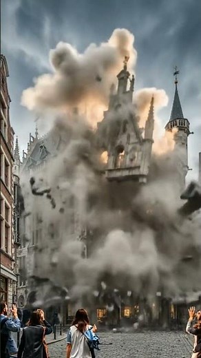 “Cinematic Building Collapse VFX | Massive Explosion CGI Shot | Epic Visual Effects Scene”