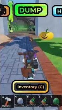 crazy glitch in dump #roblox