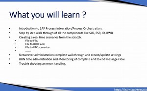 01 Introduction To SAP Process Integration
