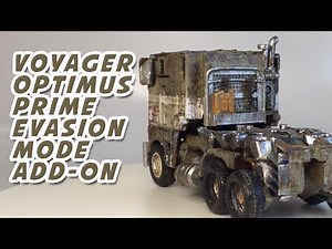 Transformers Voyager Optimus Evasion Mode: Custom, Repaint & Add-on