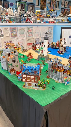 4.2K views · 11 reactions | LEGO lovers, this one’s for you! ⭐️ John’s CLEY LEGO Group has moved in, now on display at Robert’s Shark Tank Museum! From Star Wars and Harry Potter to Theme Parks and Classic Space  A must-see this Cherry Festival weekend! Extended hours + incredible LEGO displays. Don’t miss out 冀 | Robert's Shark Tank Museum and Collectables | Facebook