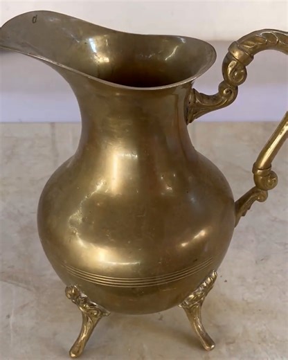 Polishing Brass Pot, How to Polish a Brass Pot | DIY & Crafts