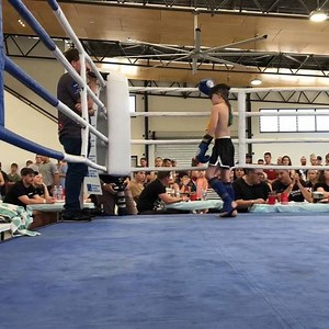 22K views · 1.3K reactions | As a trainer/parent you can only help your students up until they cross the ropes. Once that bell rings they are by themselves and have to rely on their own skills and determination if they want to get the win. I think yesterday was the day that my son Jesse proved to himself he has what it takes to push himself over the line when things get tough. The little guy entered the ring a boy and stepped out a warrior . | John Wayne Parr | Facebook