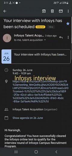infosys interview