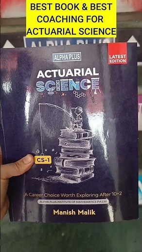Best Book & Coaching for Actuarial Science 📚🔥