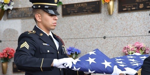 SC National Guard Honor Guard performs at funerals around the state as veterans are laid to rest