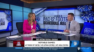 2023 Home Schedule 🏈 Sept. 2 vs. NAU Sept. 16 vs. UTEP Sept. 30 vs. Washington Oct. 28 vs. Oregon State Nov. 4 vs. UCLA Nov. 18 vs. Utah 🎟️ arizonawildcats.com/FB | Arizona Athletics