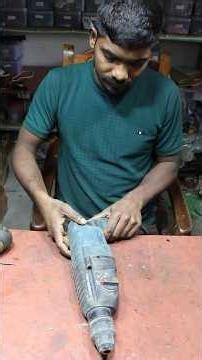 26mm Hammer Drill Coil Pati Replace Full Process 🔧 #HammerDrill #ToolRepair #repair