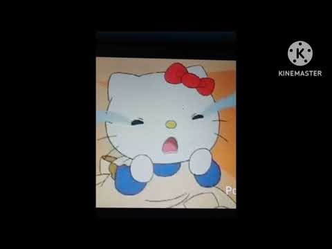 Hello kitty crying