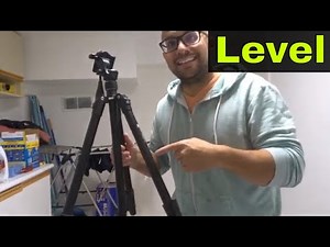 How To Level A Tripod Easily-For Beginners-Tutorial
