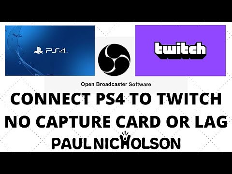How To Stream PS4 To Twitch - No Capture Card Or Lag