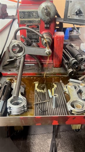 Making some rod adjustments on my drift car connecting rods. https://www.proformanceunlimited.com/ Proformance Unlimited Melbourne, FL 321-430-2465 | Proformance Unlimited - Custom Crate Engines