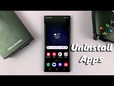 How To Uninstall Apps On Samsung Galaxy S23 / S23+ / S23 Ultra