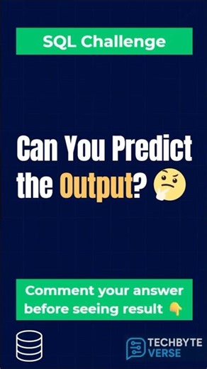 SQL Challenge😳 | Can You Pick the Correct Query?
