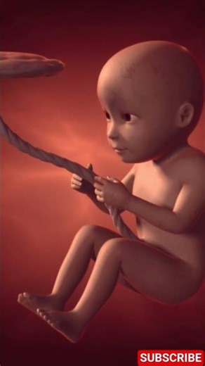 Incredible 3D Visualization of a Fetus in the Womb