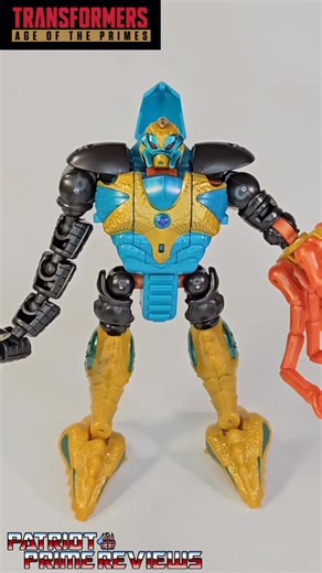 Patriot Prime Reviews on Instagram: "Transformers Age Of The Primes Quickstrike. #transformers #beastwars #hasbro"