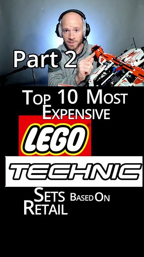 Part 2: 10 Most Expensive Lego Technic Sets #list #lego #top10 LEGO | Listmanguy
