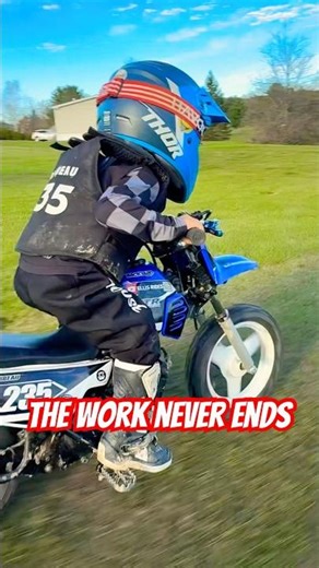 4 Year Old Training on His PW50! Already Prepping For Next Season!