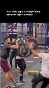 A video of a gym mishap has taken social media by storm, going viral in no time. Watch as this Brazilian man narrowly avoids a potentially fatal accident while lifting weights. #viral #gym | TIMES NOW