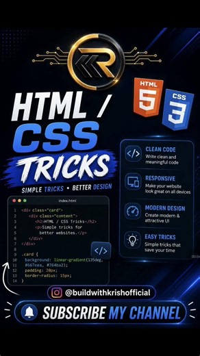 HTML vs CSS Explained in 30 Seconds 🔥 | Beginner Guide#short