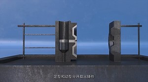 压铸生产工艺动画