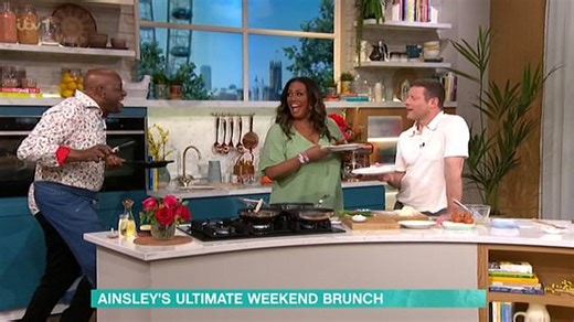 Ainsley Harriott won't stop saying 'Daddy' on This Morning