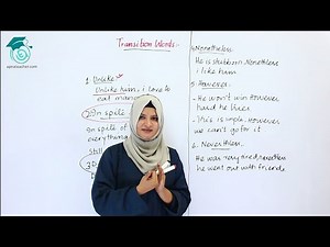 Mind Luster - Learn Further Discussion On Transition Words | English Language | English Spoken