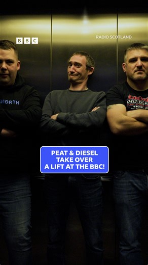 It’s lift music, but not as you know it! Peat & Diesel bring the party while Karine Polwart and Julie Fowlis just want to get to the fifth floor! Listen to more from Peat & Diesel on The Quay Sessions on BBC Sounds #TheQuaySessions #PeatAndDiesel #KarinePolwart #JulieFowlis #RSVis | BBC Radio Scotland