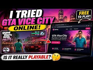 GTA Vice City Free Online on Quenq Website Play Epic Missions in Browser!#GTAViceCity#QuenqWebsite