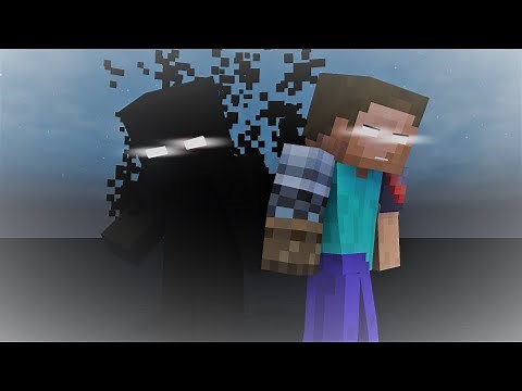 Minecraft animation - Herobrine Monster