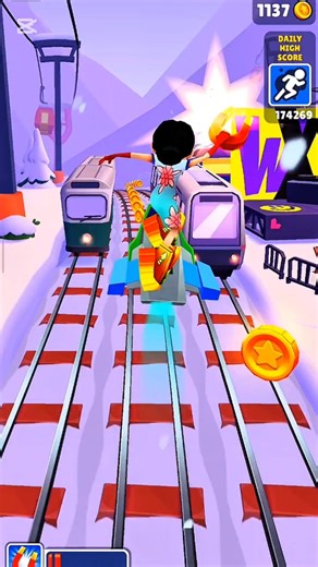 runner game walkthroughs#subwaysurfers #shorts #gaming12
