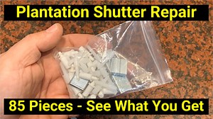 Watch Any Good? Plantation Shutter Repair Parts on Amazon Live